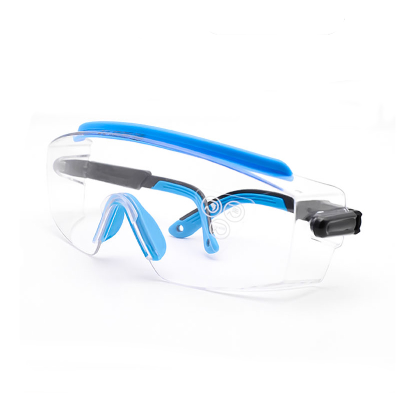 Adjusted frame PC lens safety glasses Anti-scratch Anti-fog Anti Impact